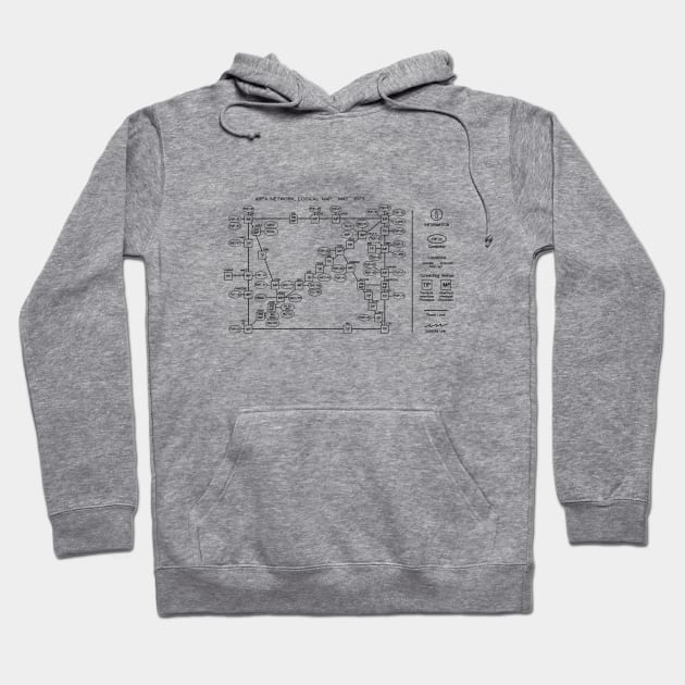 Internet 1973 - HD Reproduction Hoodie by phneep